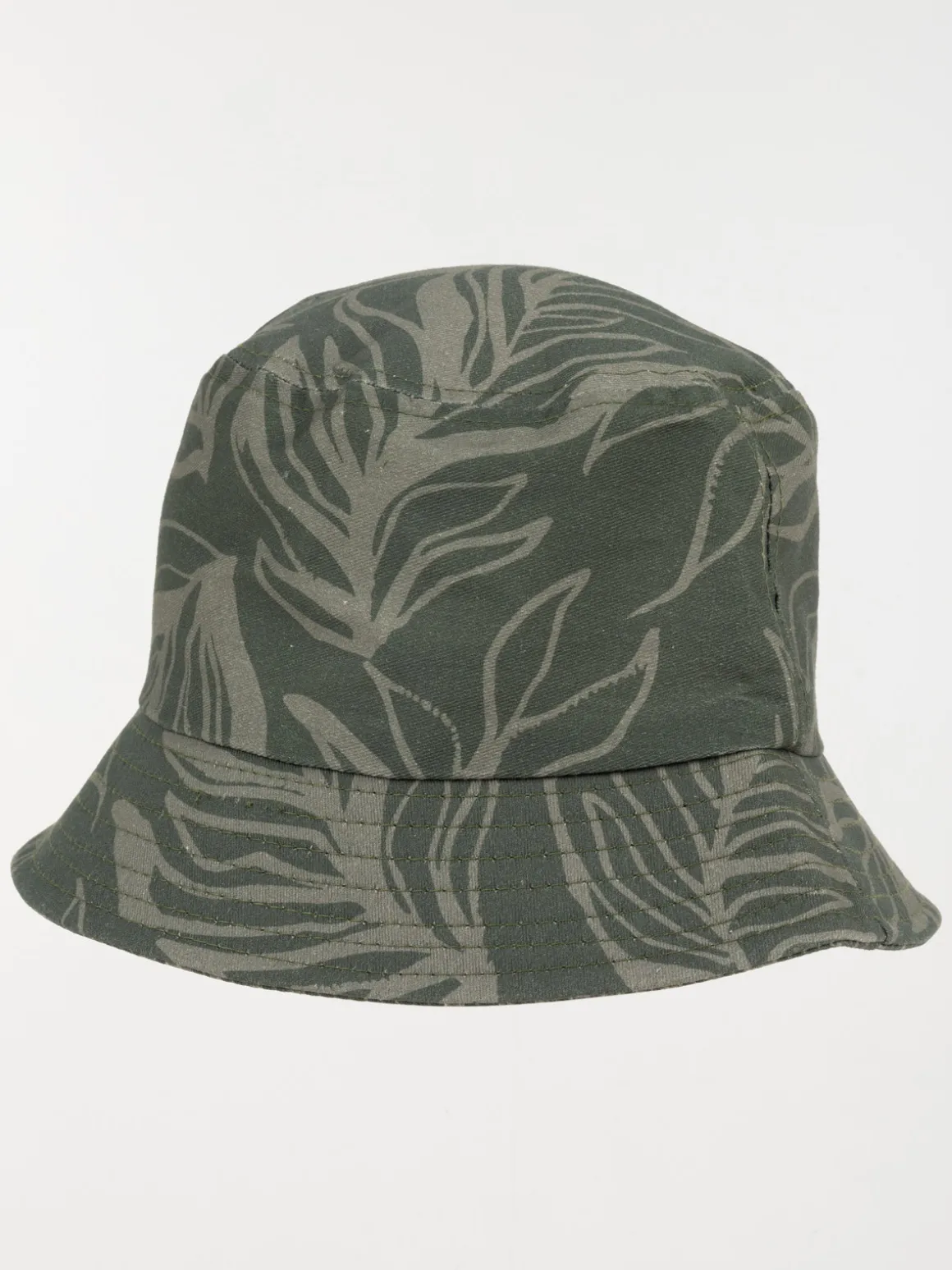 Bob imprimé feuille de palme homme