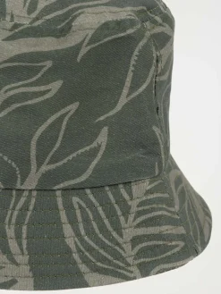 Bob imprimé feuille de palme homme