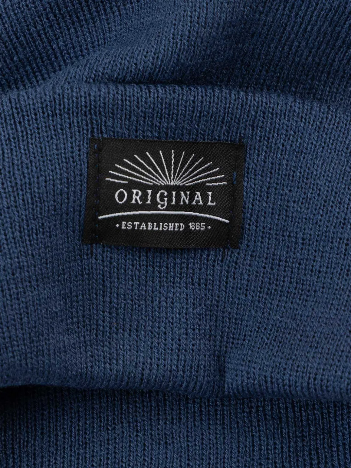 Bonnet bleu minéral homme