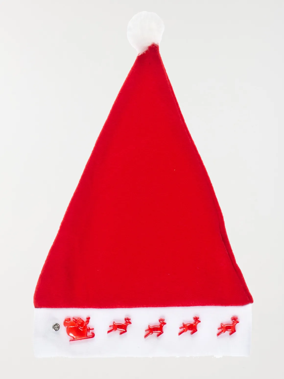 Bonnet de Noël rennes lumineux