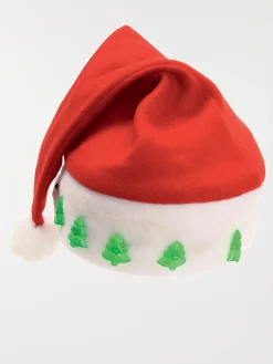Bonnet de Noël sapins lumineux