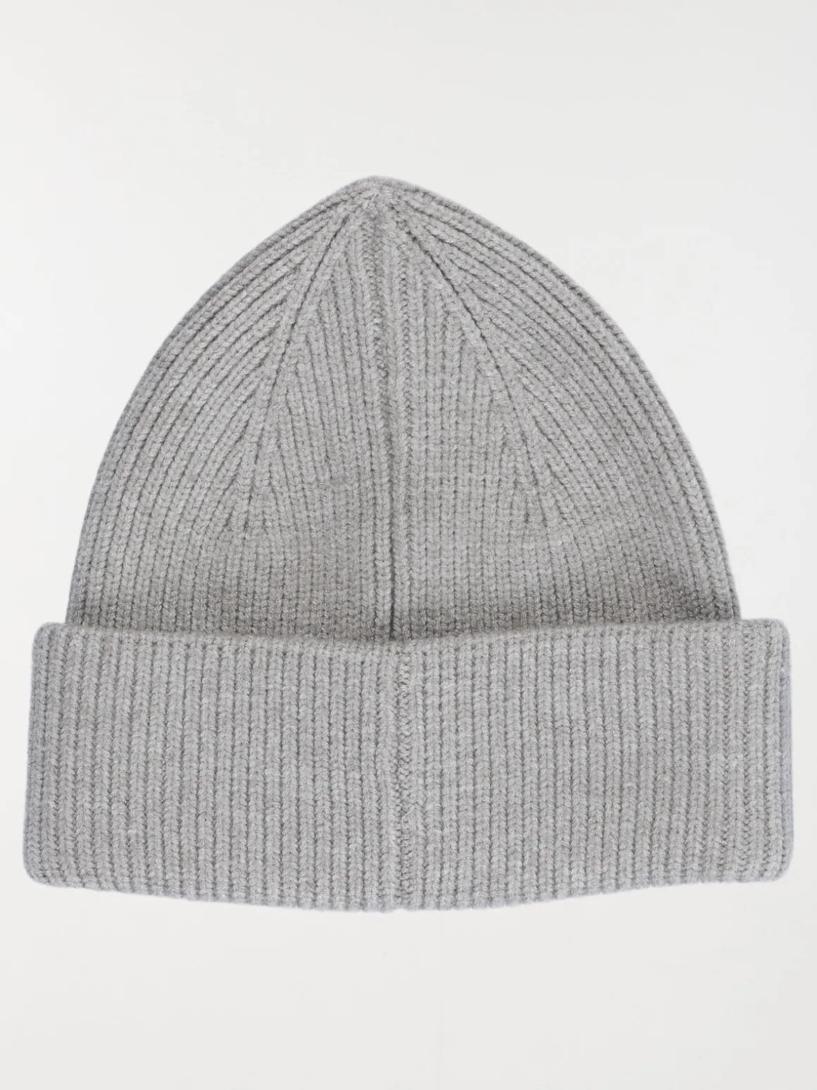 Bonnet gris clair chiné strass femme