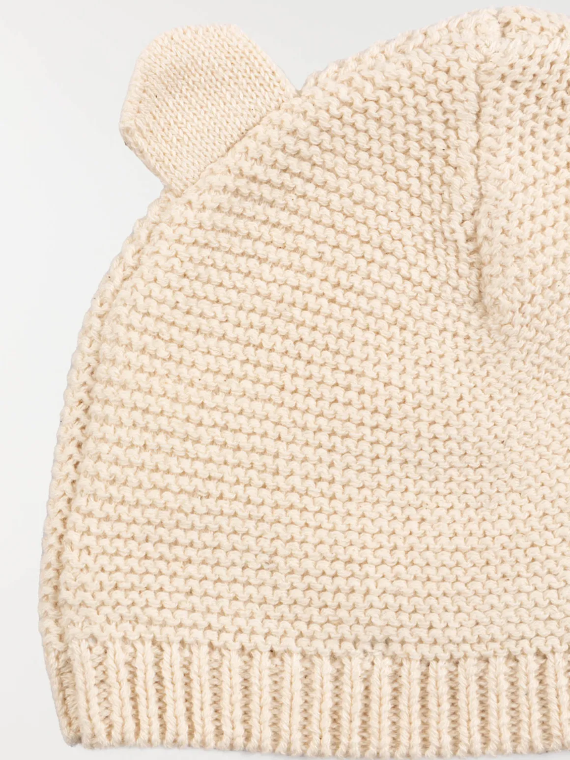 Bonnet naissance écru chiné (0-3M)