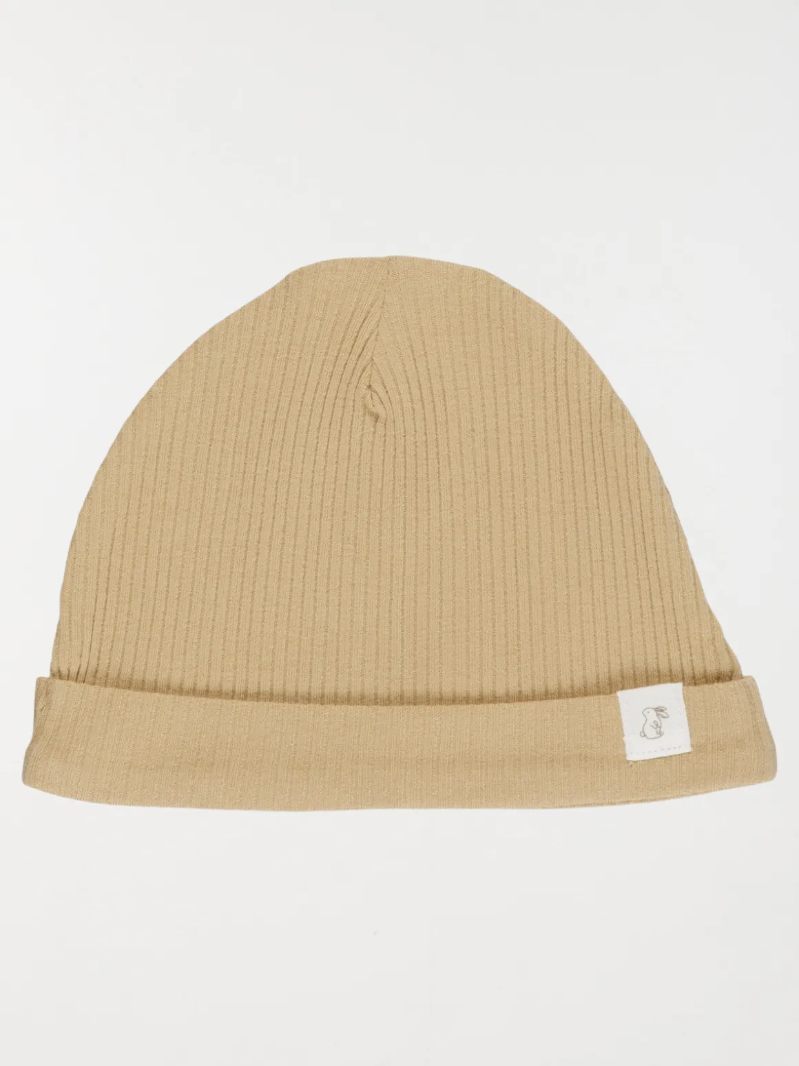 Bonnet naissance lapin sucre roux bébé