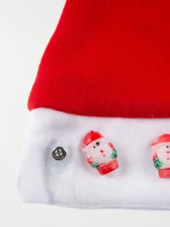 Bonnet Père Noël lumineux