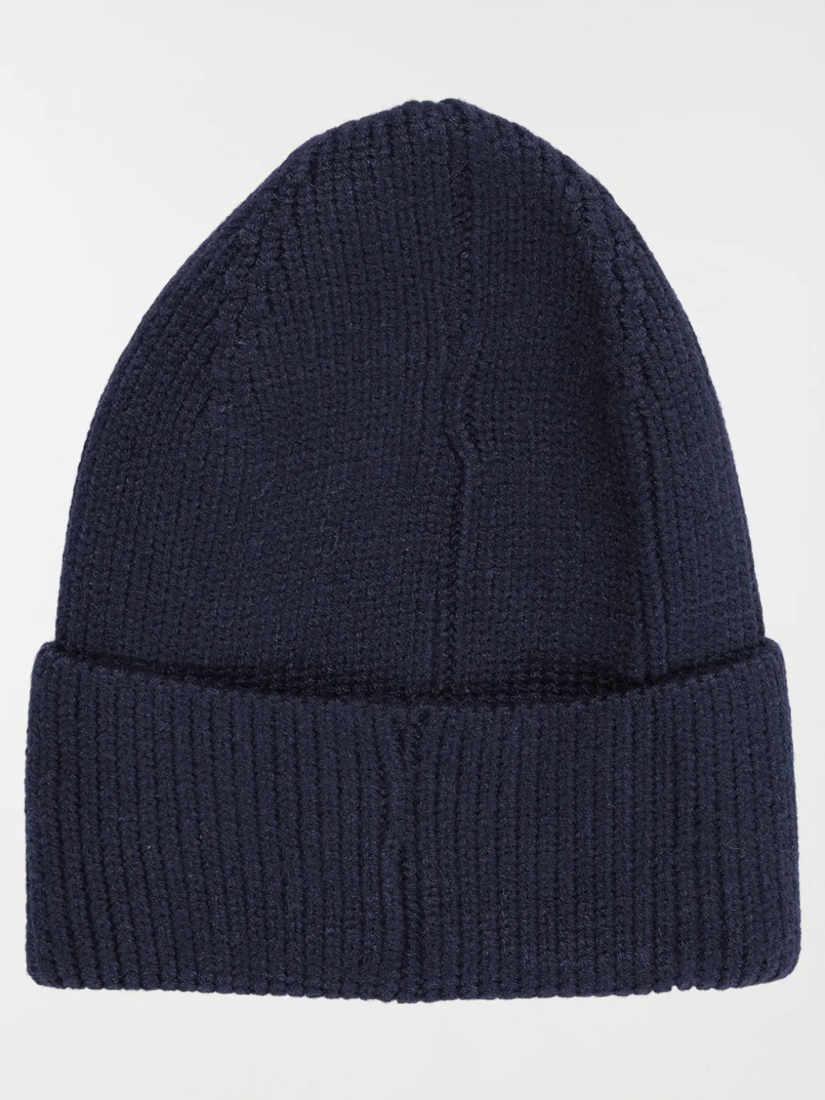 Bonnet revers marine garçon