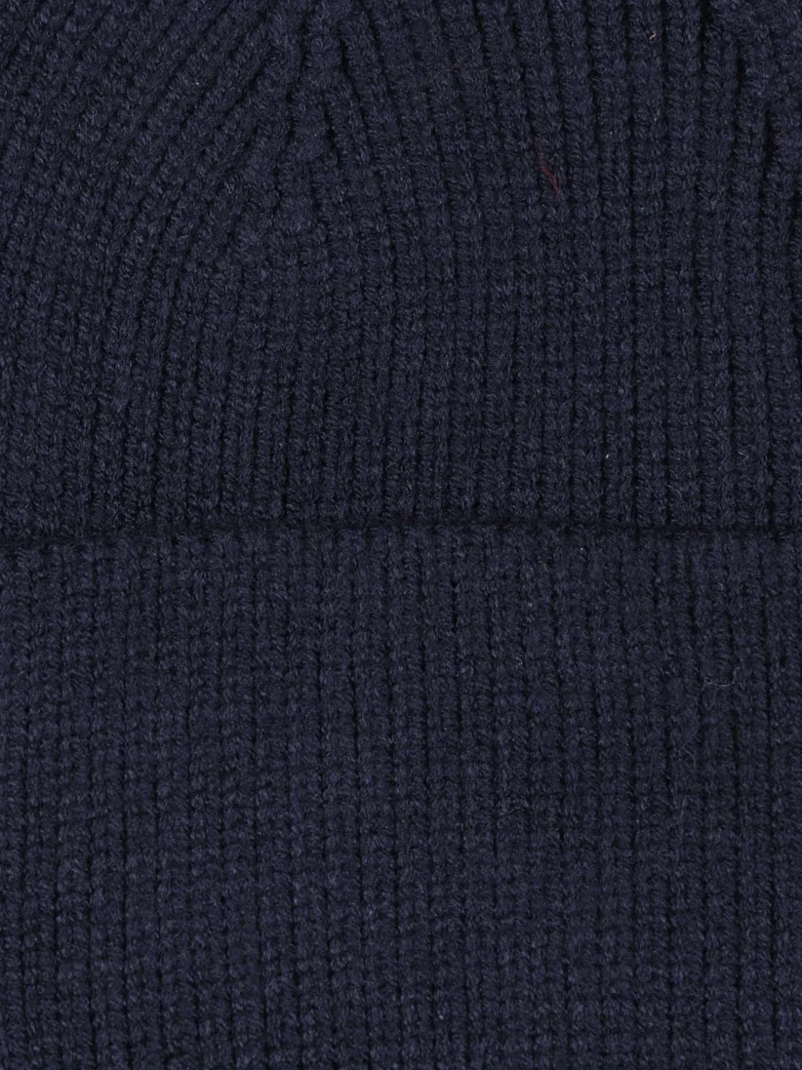 Bonnet revers marine garçon