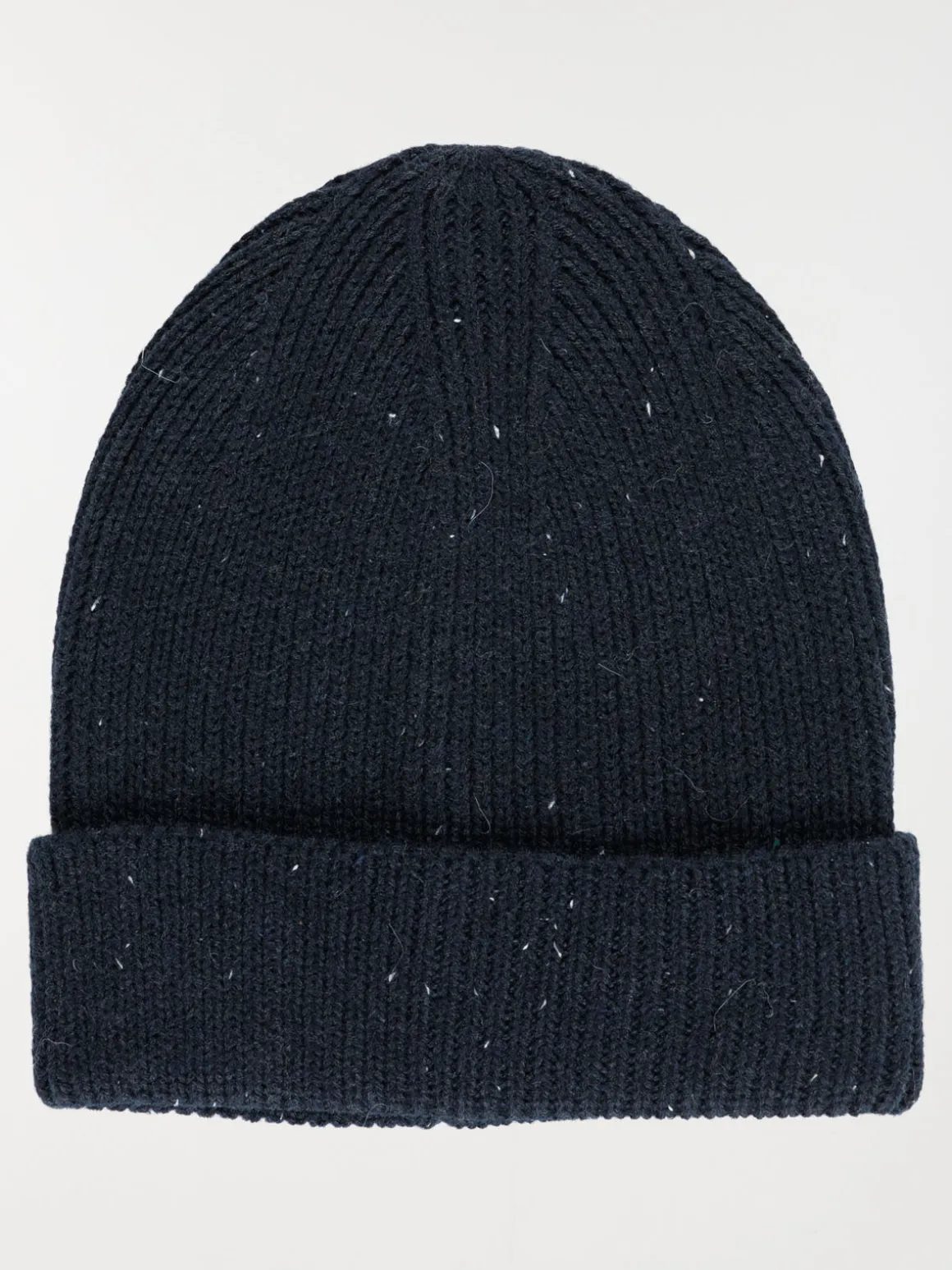 Bonnet revers marine homme