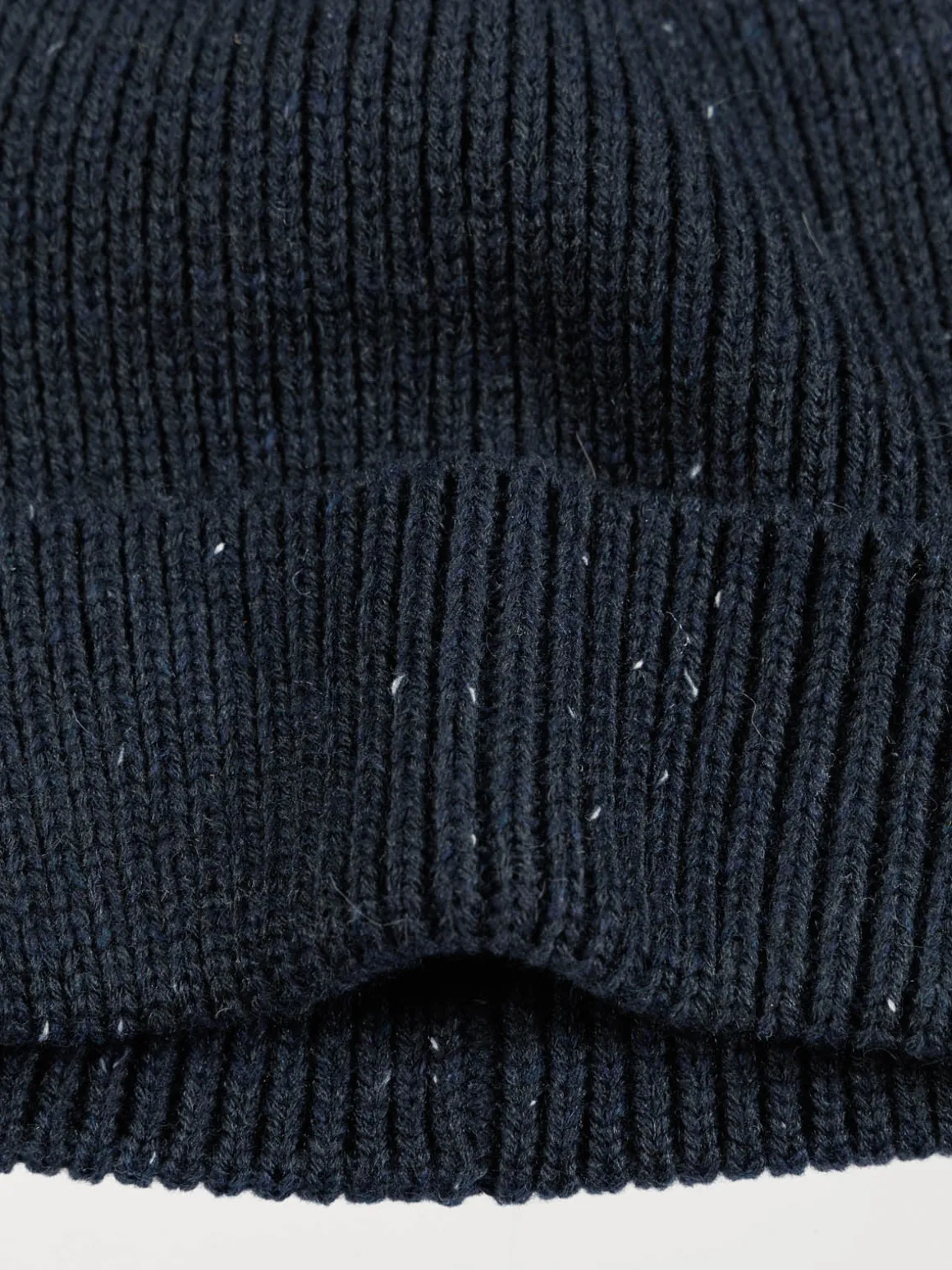 Bonnet revers marine homme