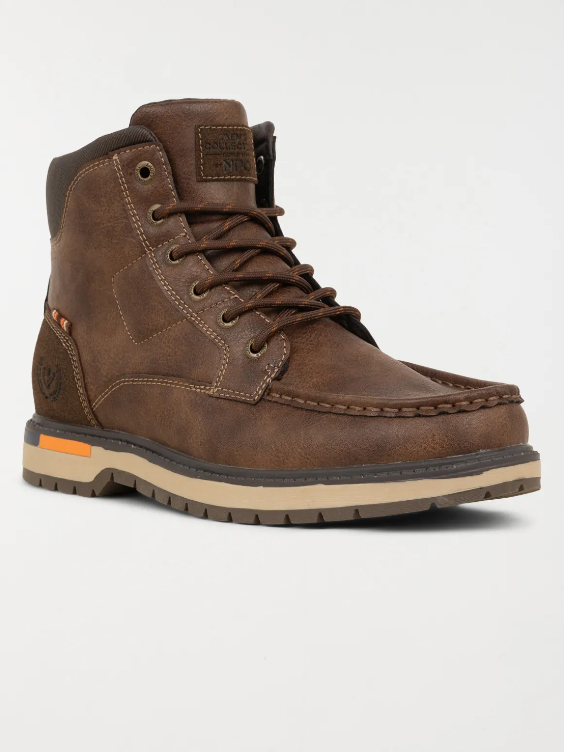 Boots à lacet marron homme (40-45)