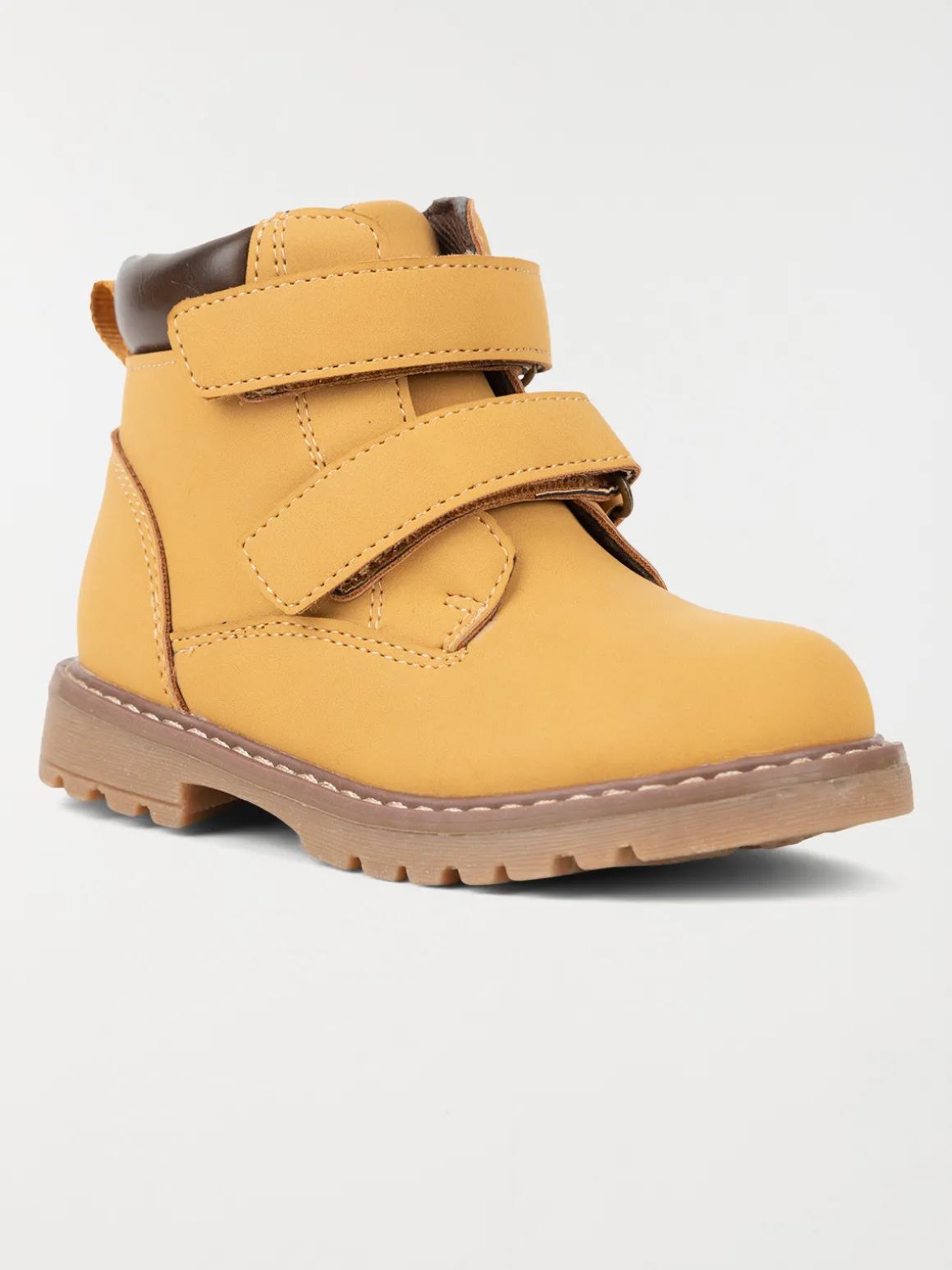 Boots camel scratchs garçon (24-30)