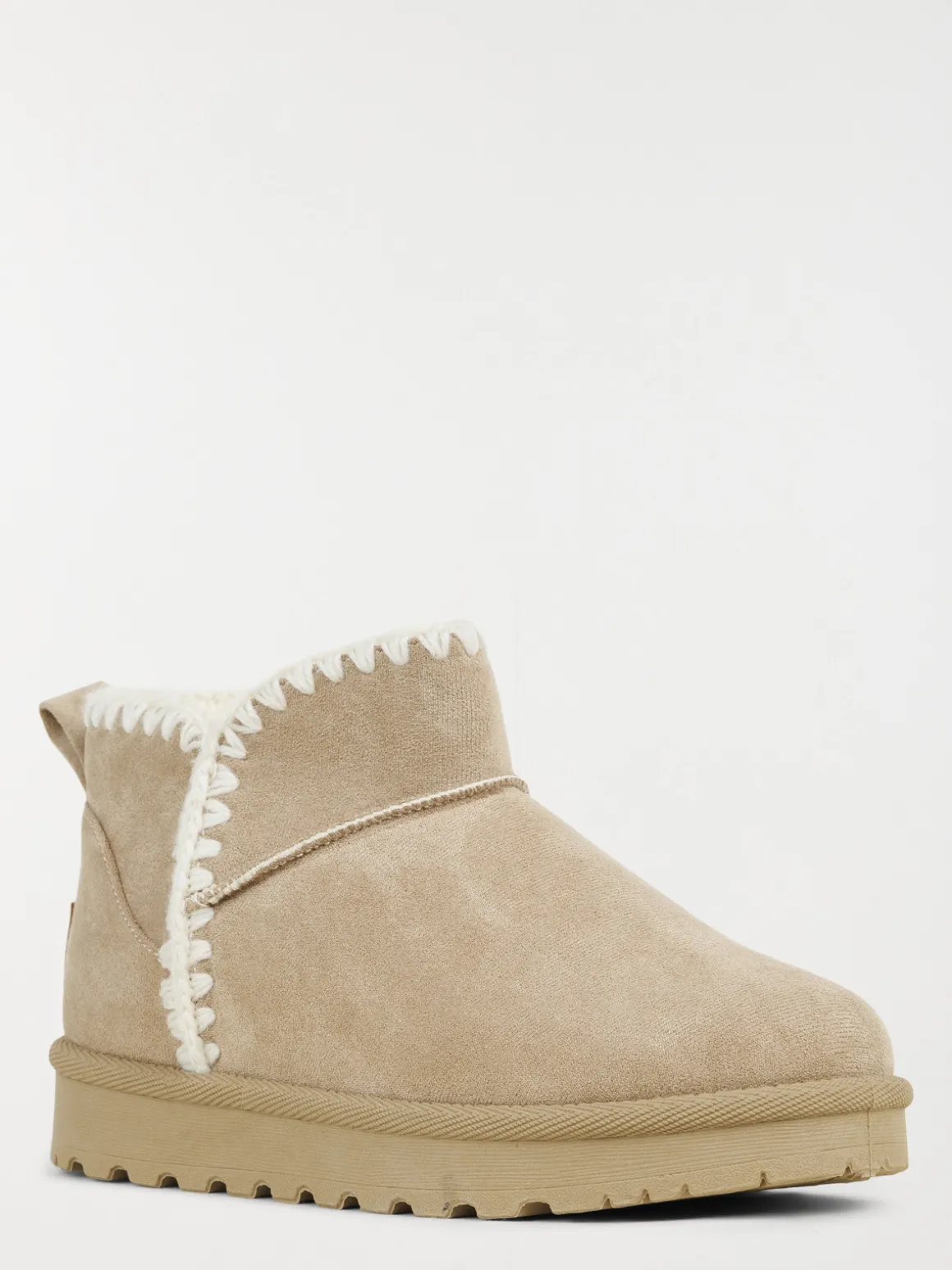 Boots coloris beige femme (36-41)