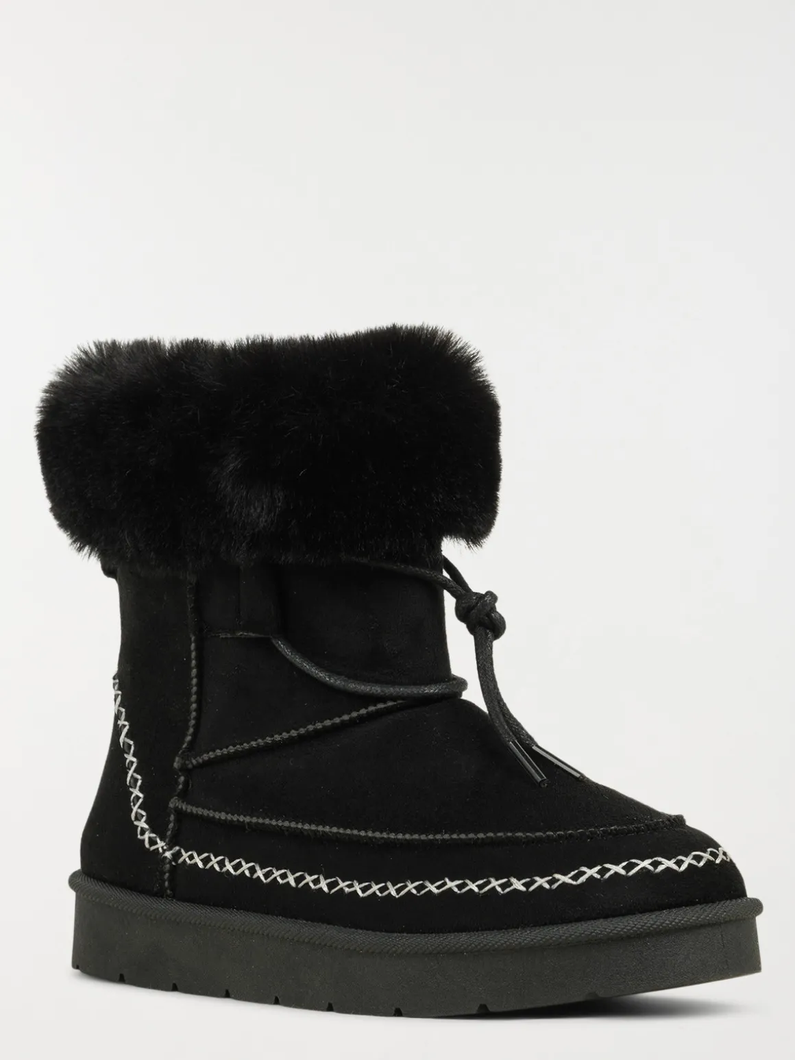 Boots coloris noir femme (36-41)