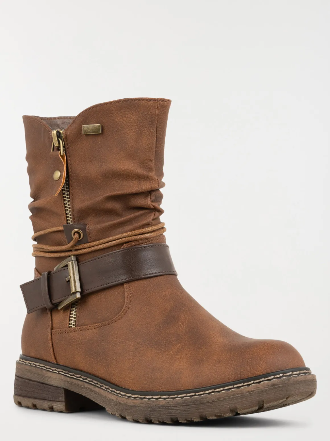 Boots femme brides fantaisies (36-41)