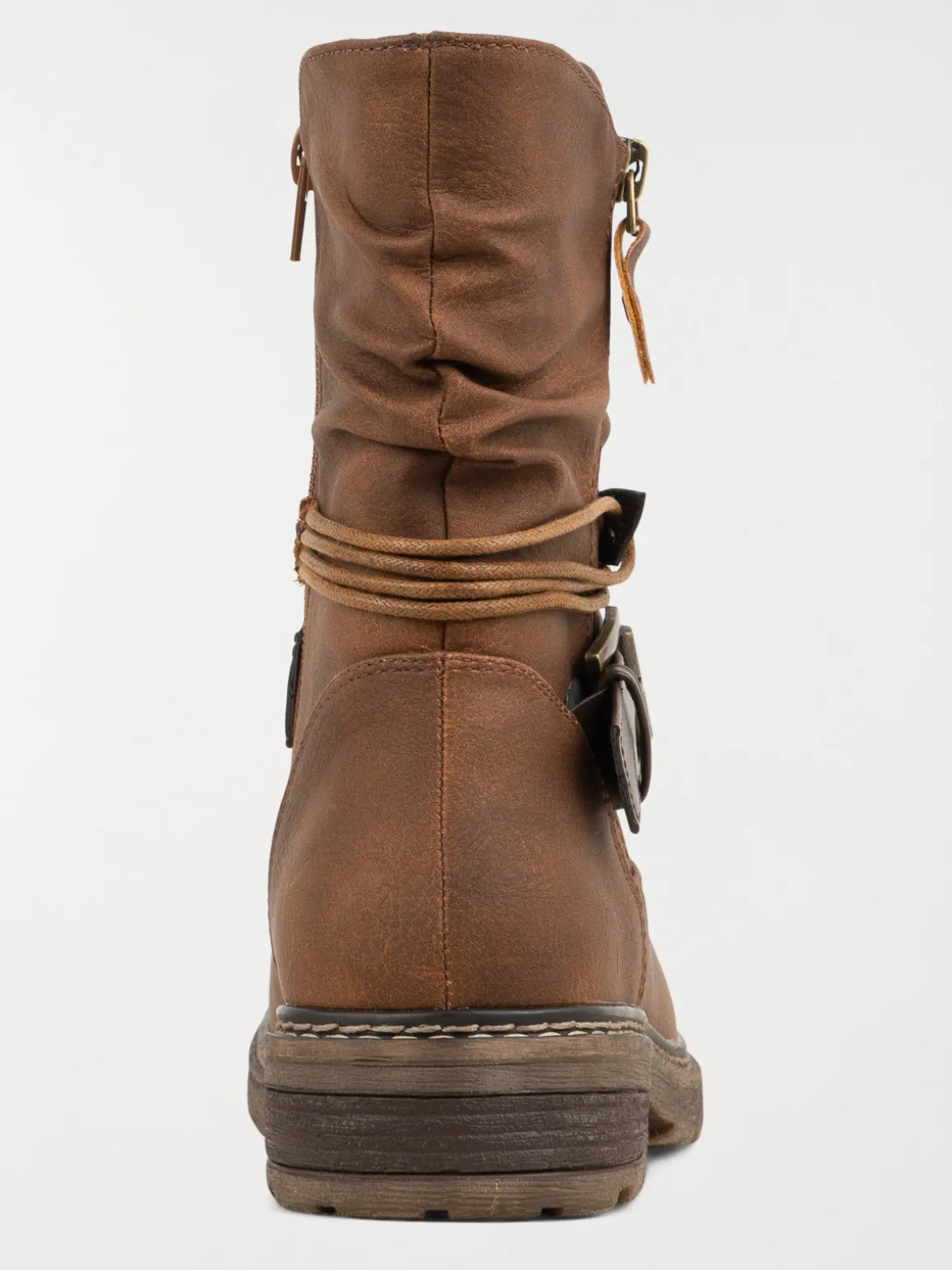 Boots femme brides fantaisies (36-41)