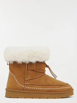 Boots fourrées coloris tan femme (36-41)