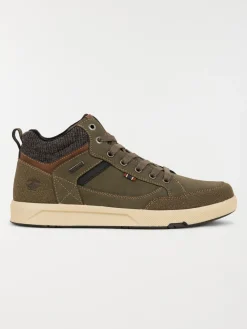 Boots kaki à lacets homme (40-45)
