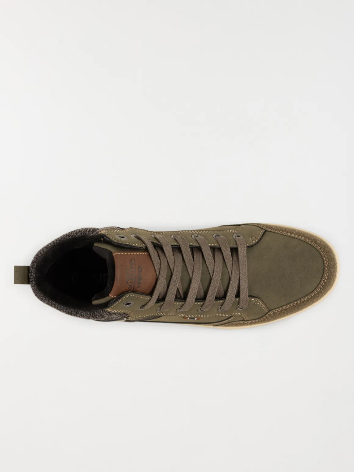 Boots kaki à lacets homme (40-45)