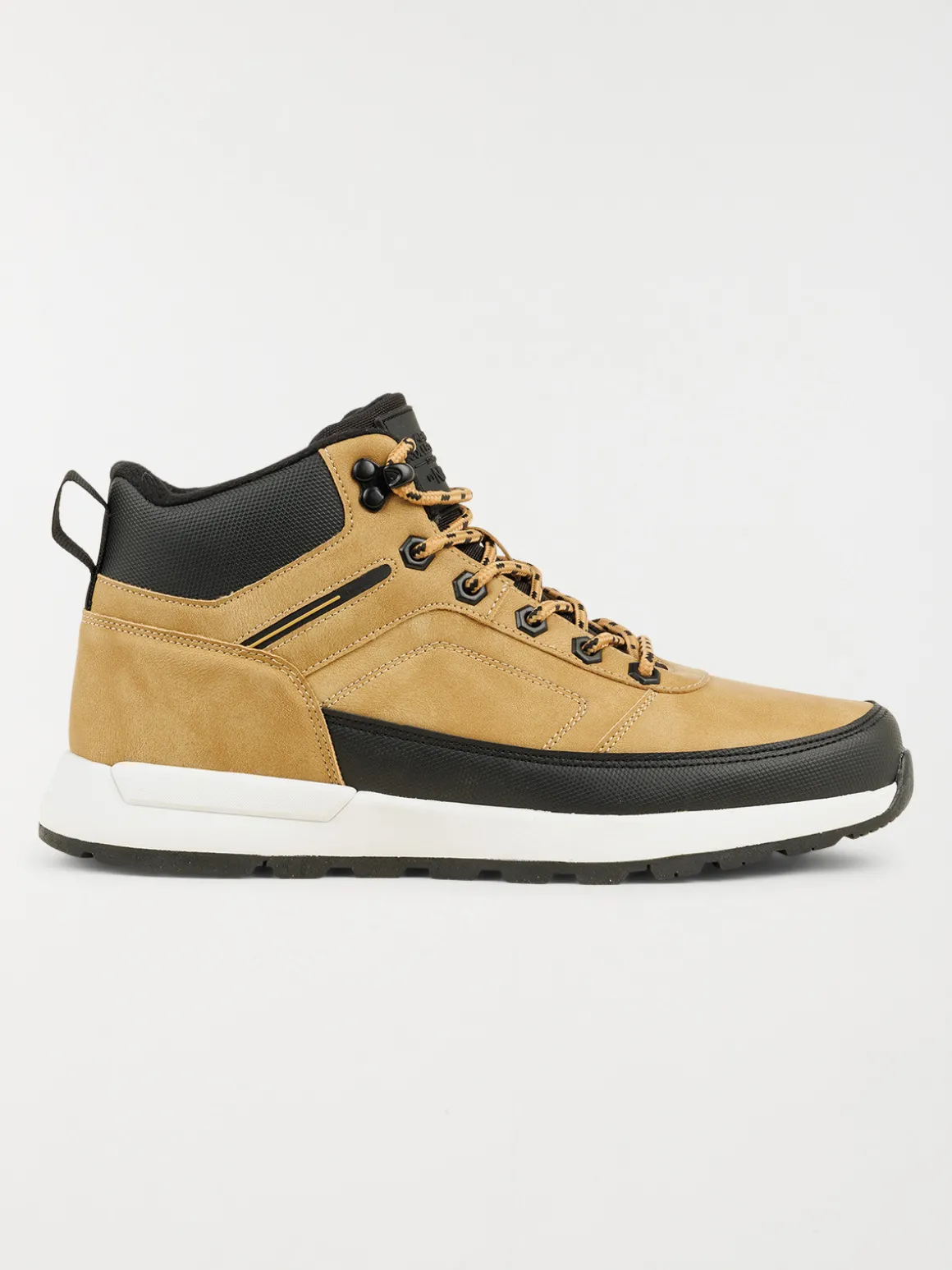 Boots lacets camel homme (40-46)