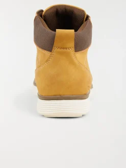 Boots lacets homme camel (40-46)