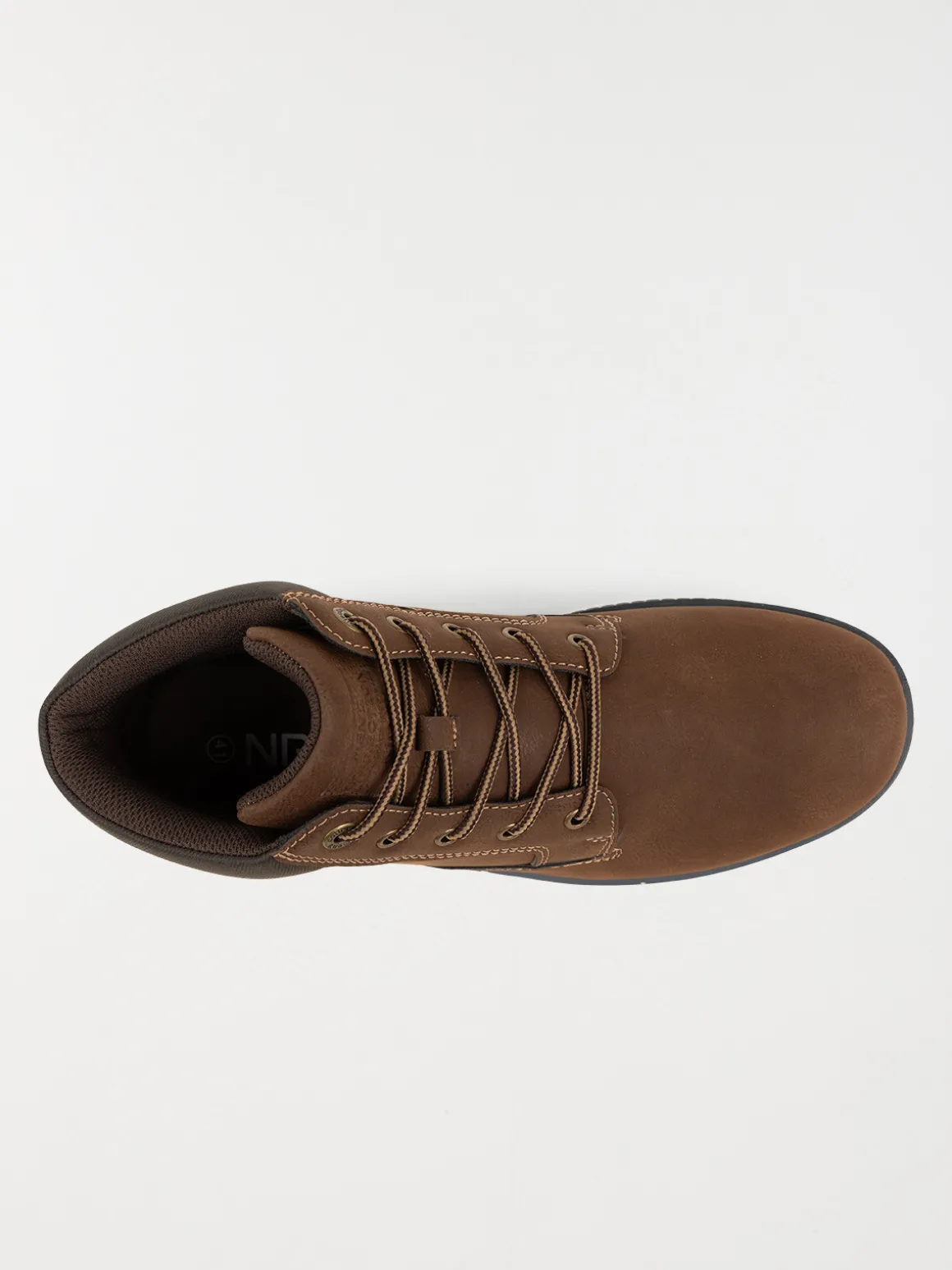 Boots lacets homme marron (40-46)