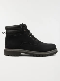 Boots lacets homme noir (40-46)