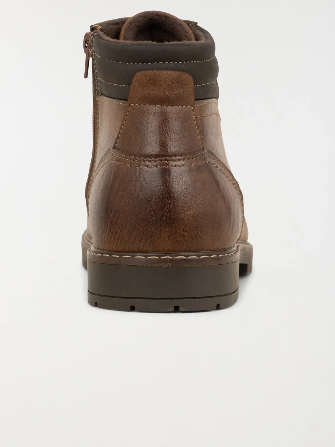 Boots marrons lacets homme (40-46)