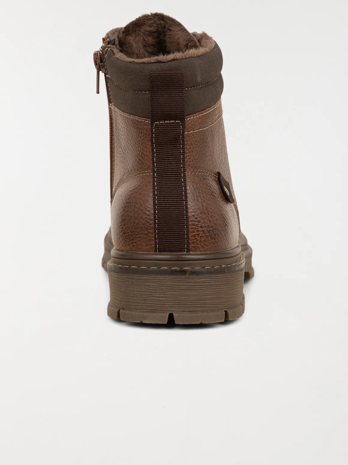 Boots marrons lacets homme (40-46)