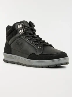 Boots noires à lacets homme (40-46)