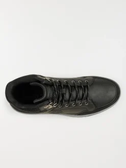 Boots noires à lacets homme (40-46)