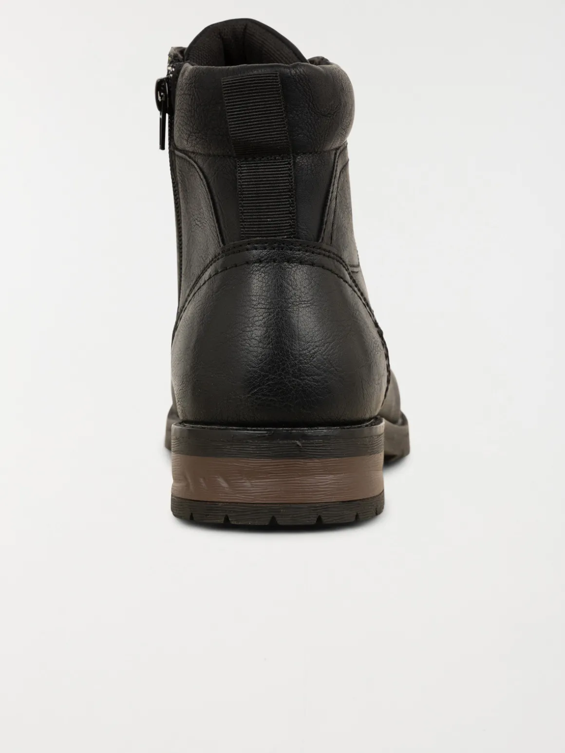 Boots noires lacets homme (40-45)