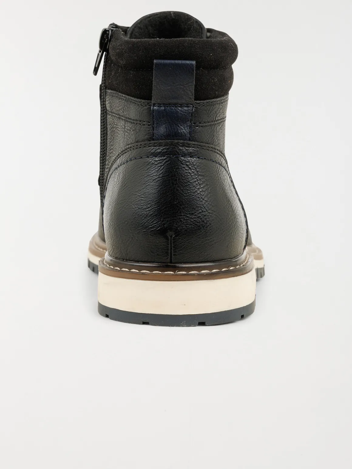 Boots noires lacets homme (40-46)