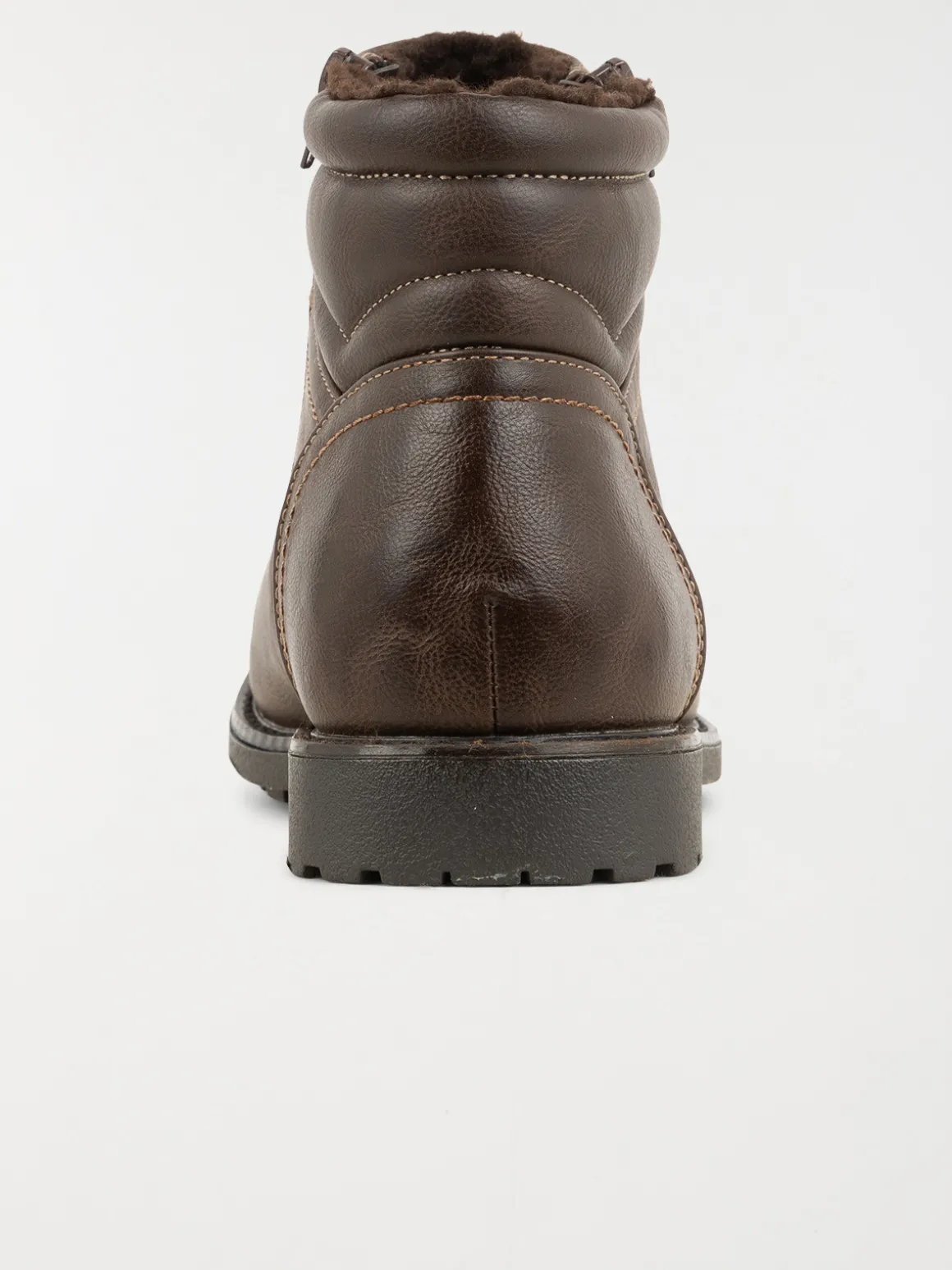 Boots zippées marrons homme (40-45)