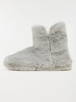 Botte chausson grise femme (36-41)