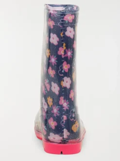 Botte de pluie fleurie fille (31-35)