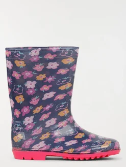 Botte de pluie fleurie fille (31-35)