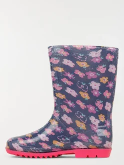 Botte de pluie fleurie fille (22-30)