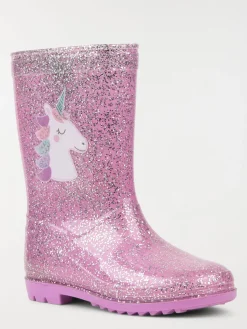 Botte de pluie imprimé licorne (31-35)