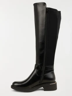 Botte plate bride cheville femme (36-41)