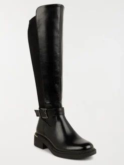 Botte plate bride cheville femme (36-41)