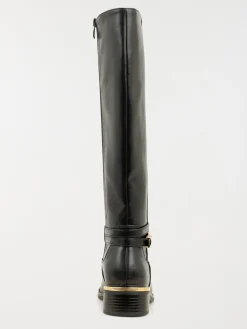 Botte plate femme détails dorés (36-41)