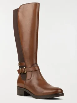 Bottes cognac foncé femme (36-41)
