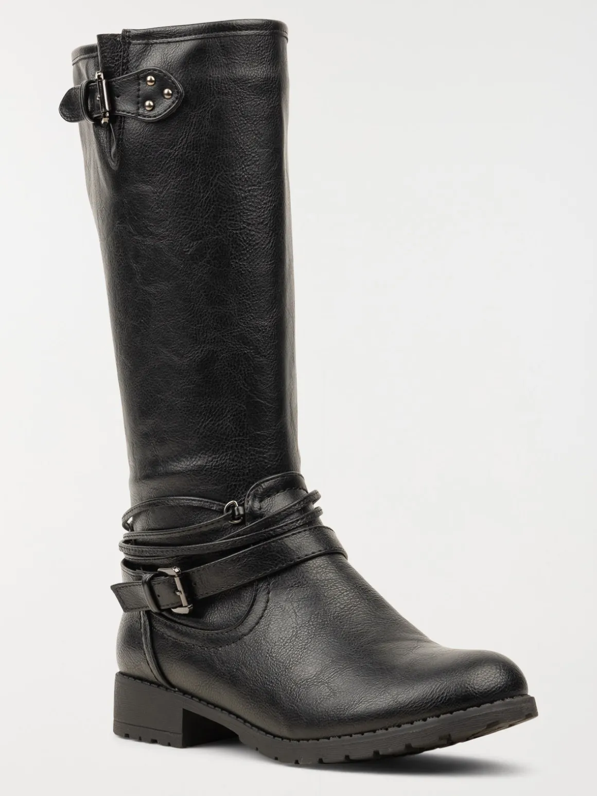 Bottes coloris noir femme (36-41)