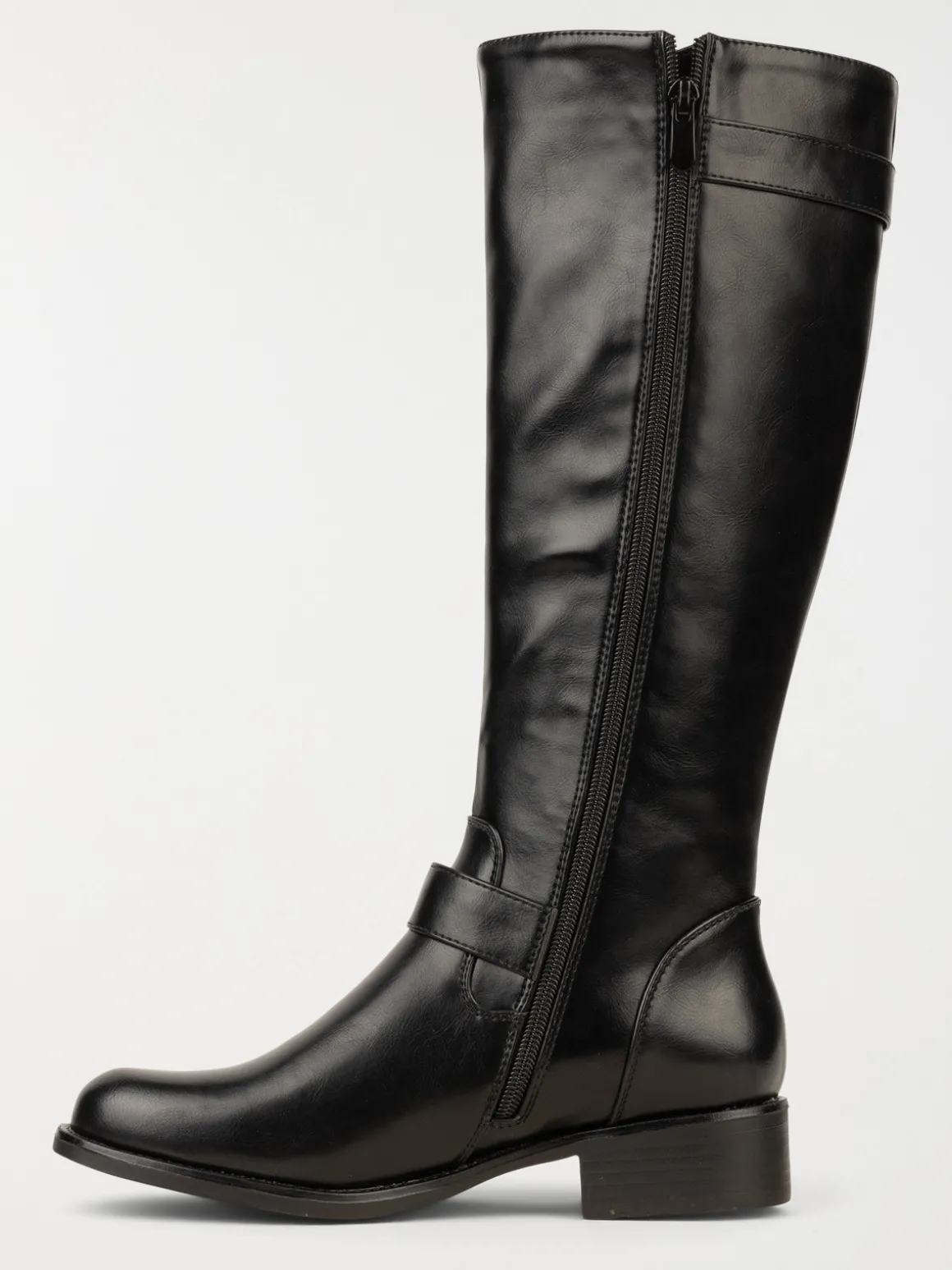 Bottes femme coloris noir (36-41)