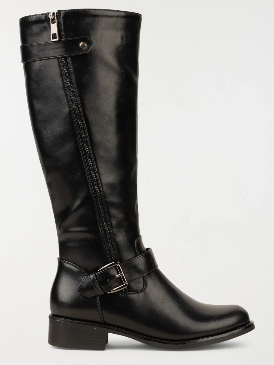 Bottes femme coloris noir (36-41)