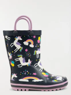 Bottes motif licorne fille (23-30)