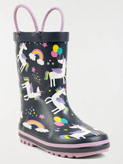 Bottes motif licorne fille (23-30)