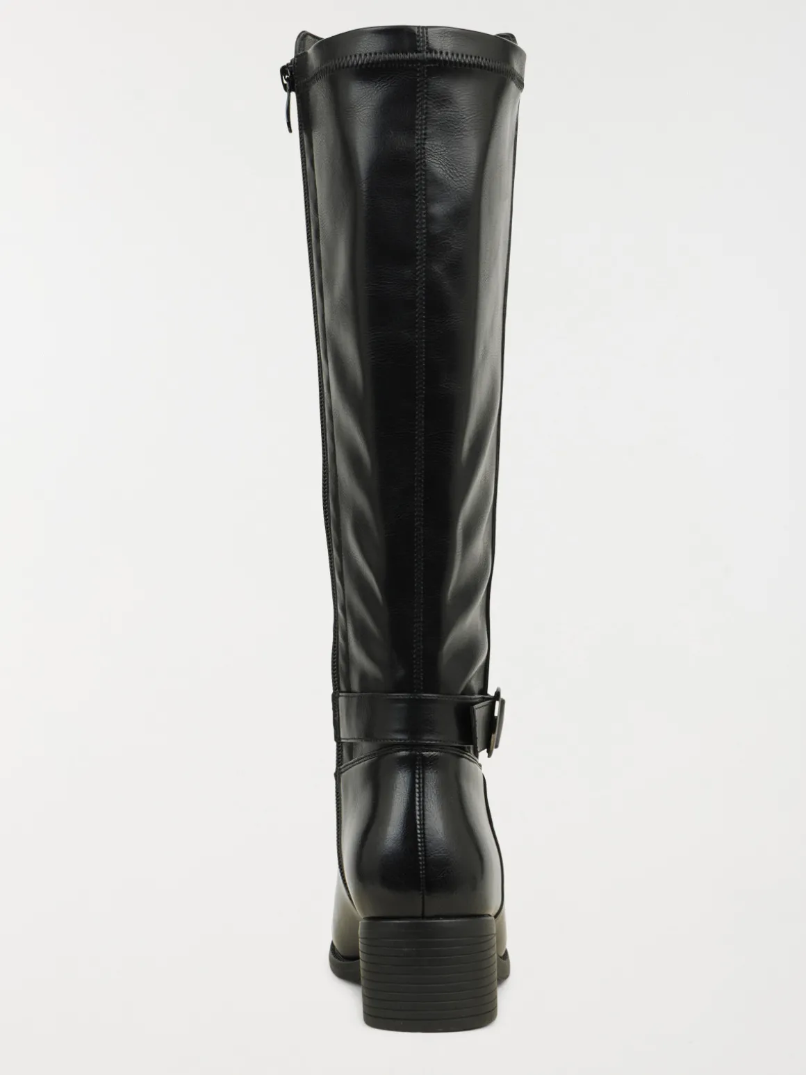 Bottes noires à talon femme (36-41)