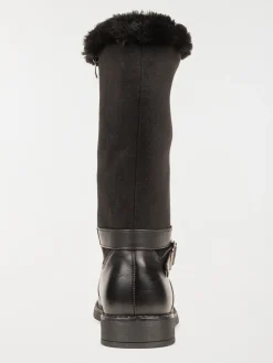 Bottes noires fourrées fille (31-35)
