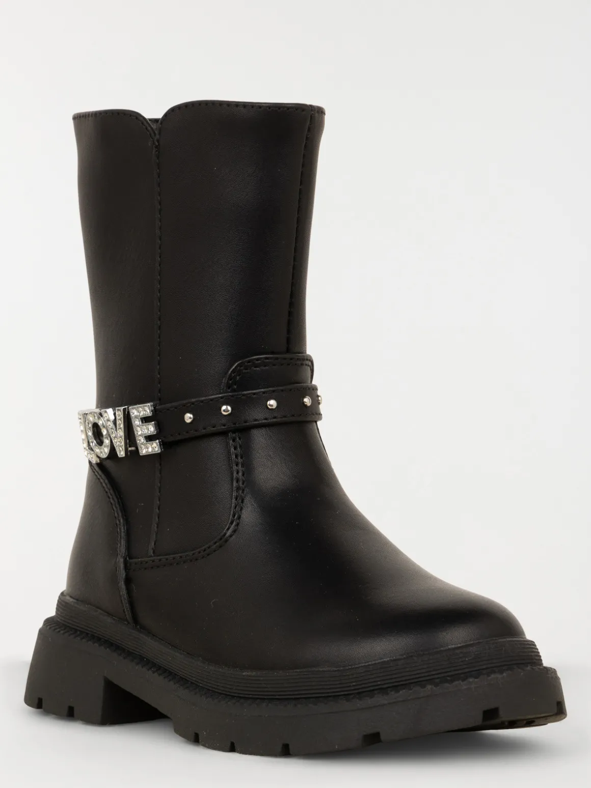 Bottes noires love fille (24-30)